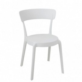 Chaise de table kurt blanc